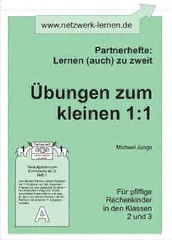Michael Junga: Partnerhefte - Übungen zum Kleinen 1:1