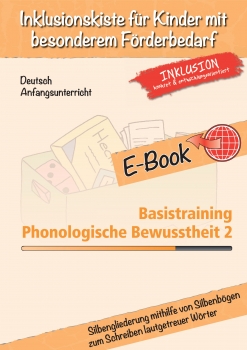 Jens Sonnenberg: E-Book Basistraining Phonologische Bewusstheit 2