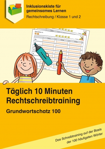 Jens Sonnenberg: E-Book Rechtschreibtraining - Grundwortschatz 100
