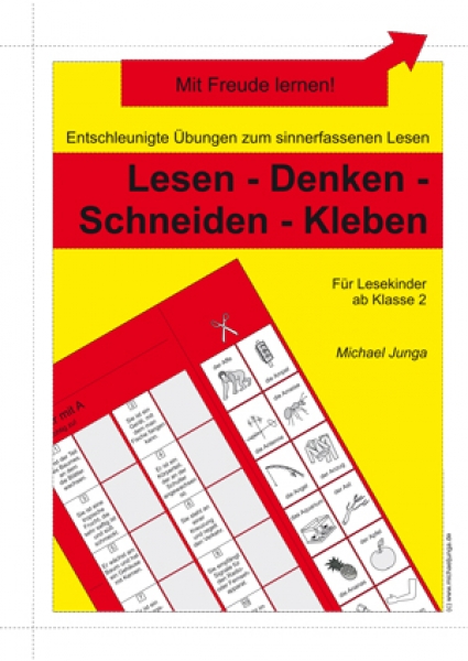 Michael Junga: Lesen - Denken - Schneiden - Kleben