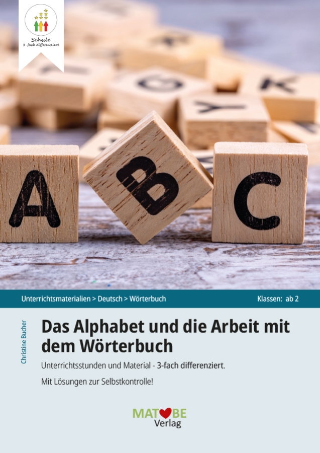 Christine Bucher: Das Alphabet und die Arbeit mit dem Wörterbuch