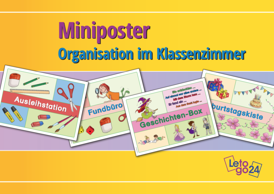 Jens Sonnenberg: Miniposter - Organisation im Klassenzimmer