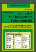 Michael Junga: Lernpaket 1x1-Übungen mit Selbstkontrolle